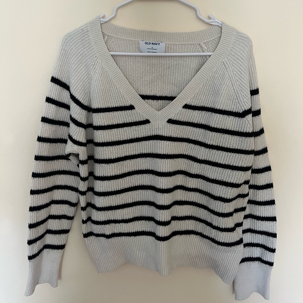 Old Navy striped sweater size XS